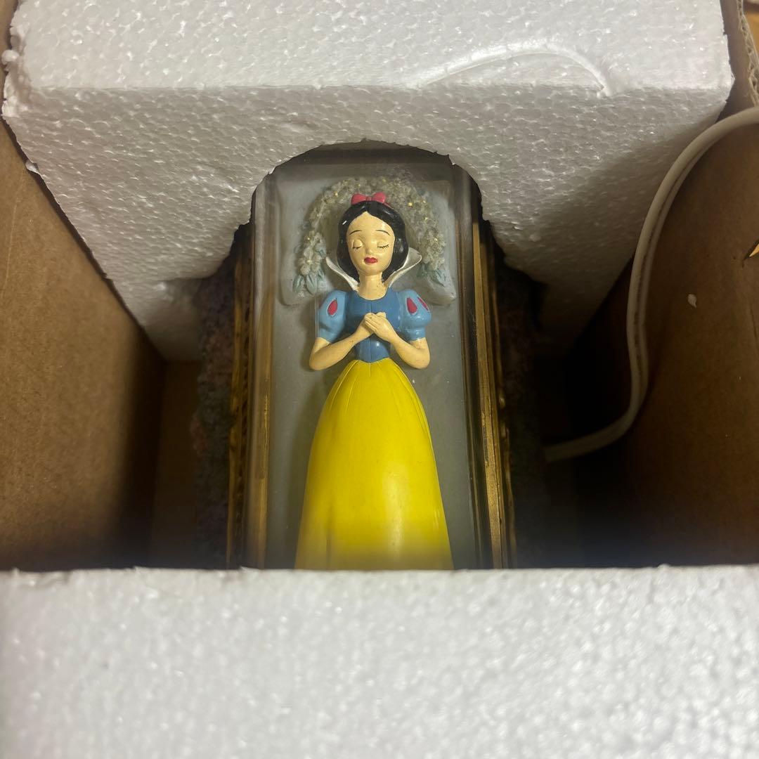 ディズニー 白雪姫 ルームランプ 置物 希少 ライト 希少 フィギュア