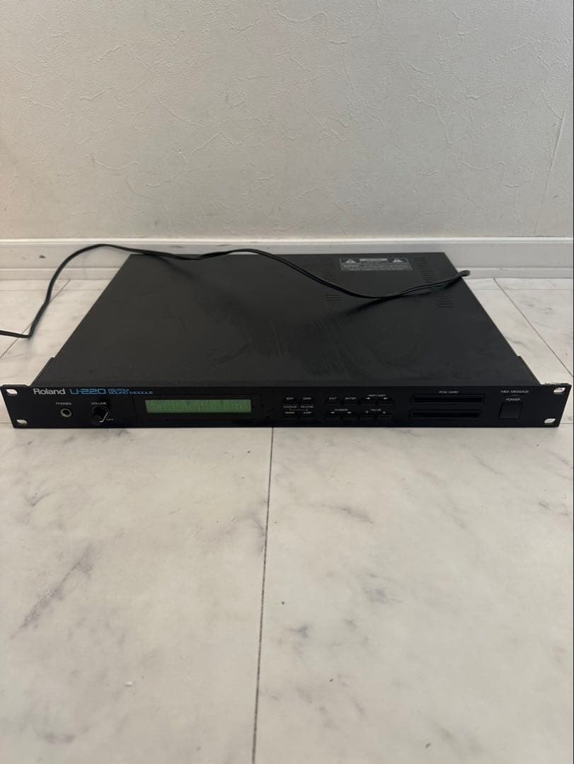 Roland U-220 音源モジュール Roland U-220 音源モジュール - メルカリ