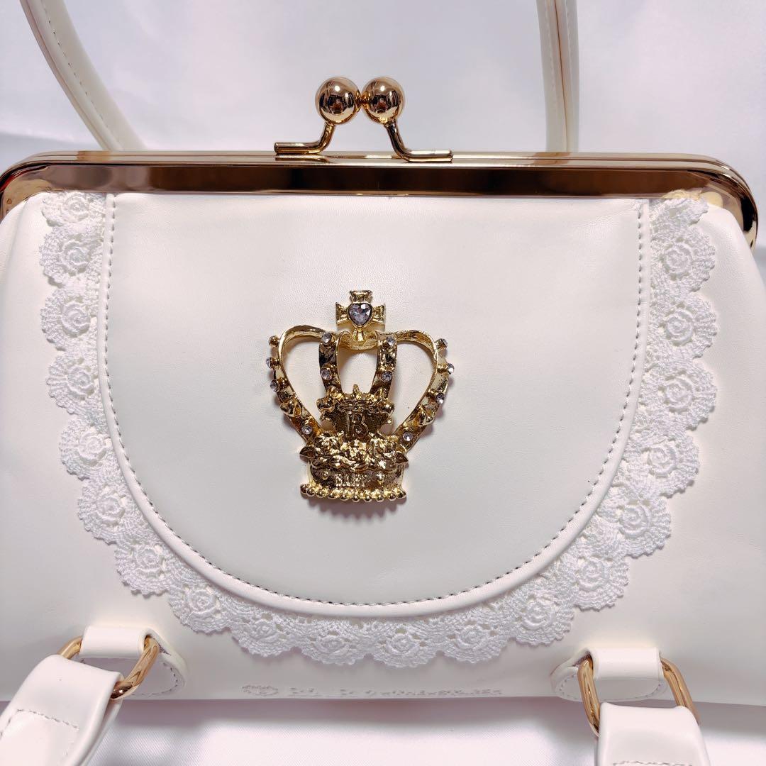 BABY 王冠がま口Bag 紙タグあり