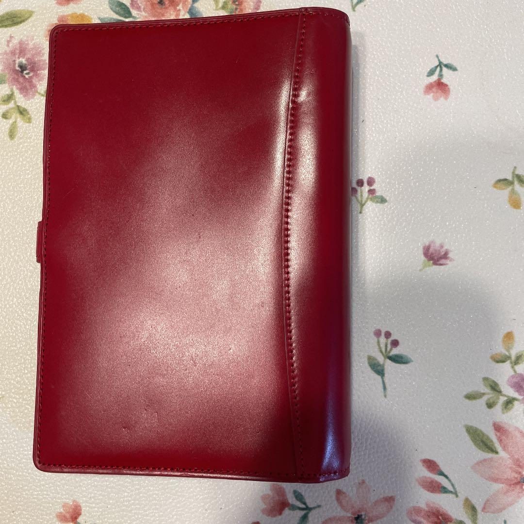 最終値下げ】コードバン システム手帳 バイブル 赤 BRIT HOUSE