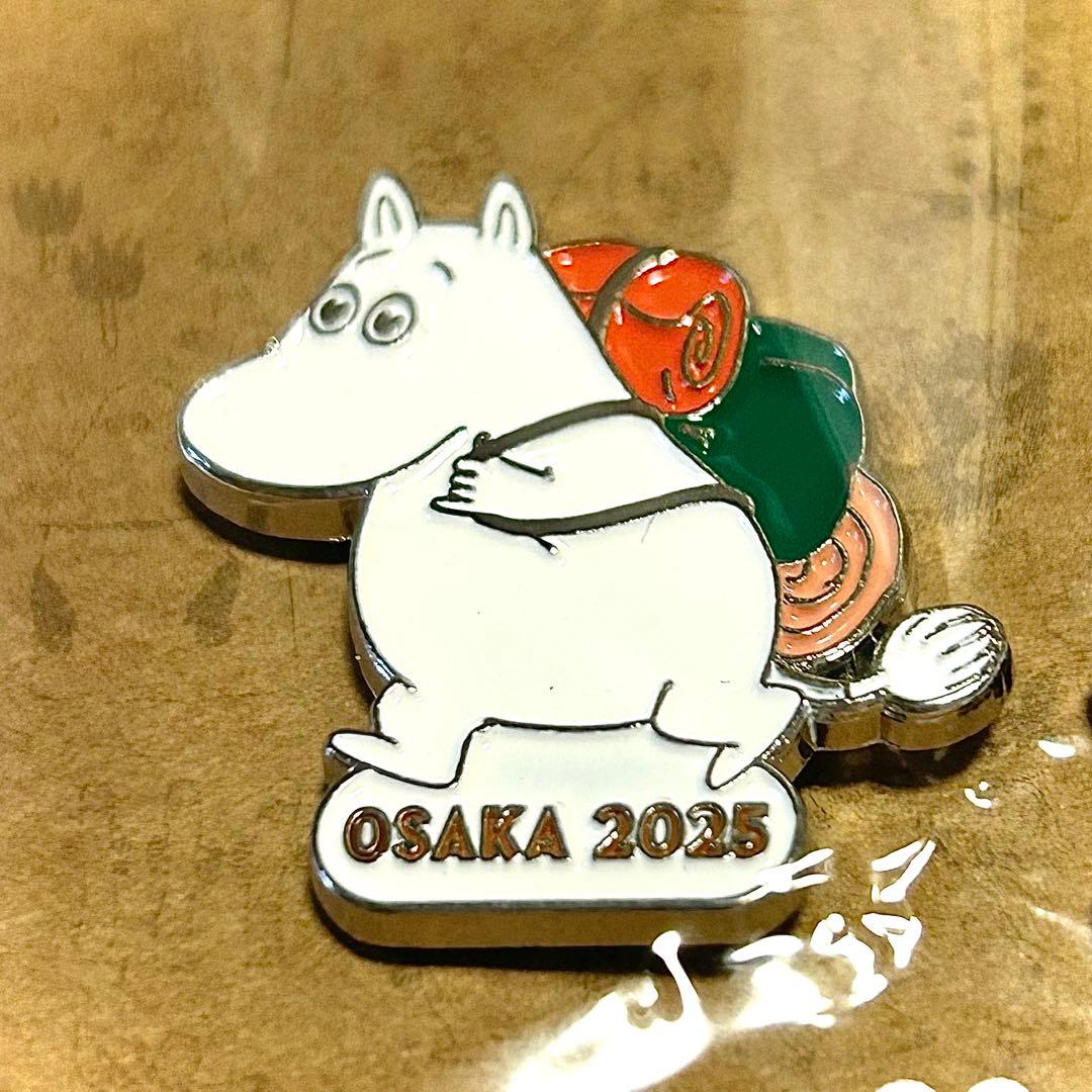 会場限定】 大阪万博 ムーミン ピンバッジ 北欧館 新品未開封 限定