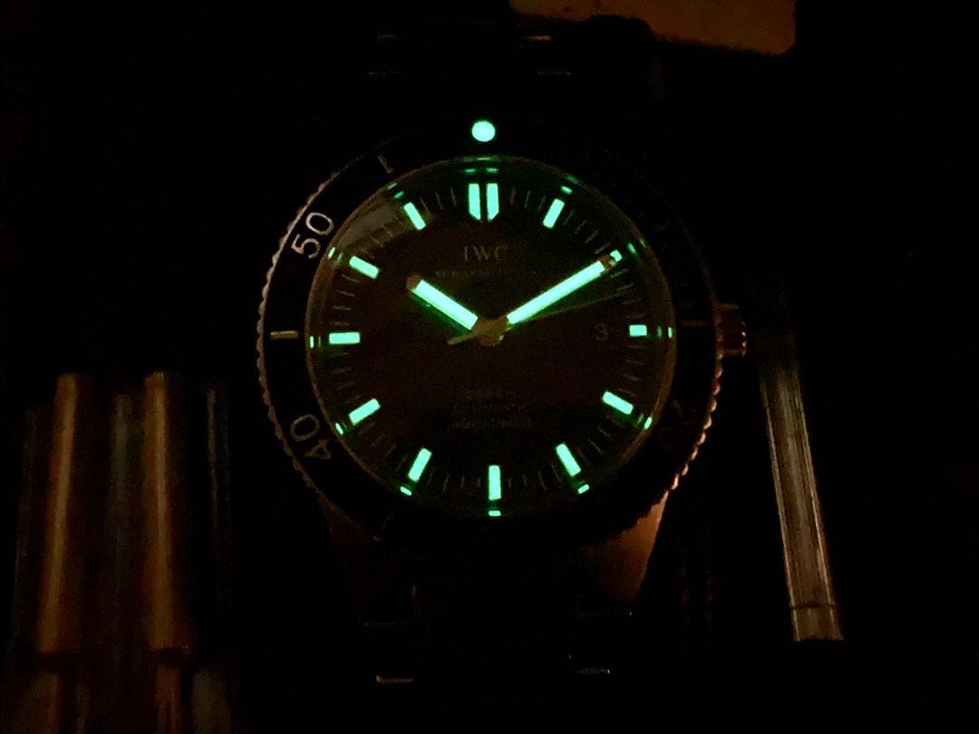 IWC GSTアクアタイマーRef.353602 ステンレス 付属品豊富 魚竜頭