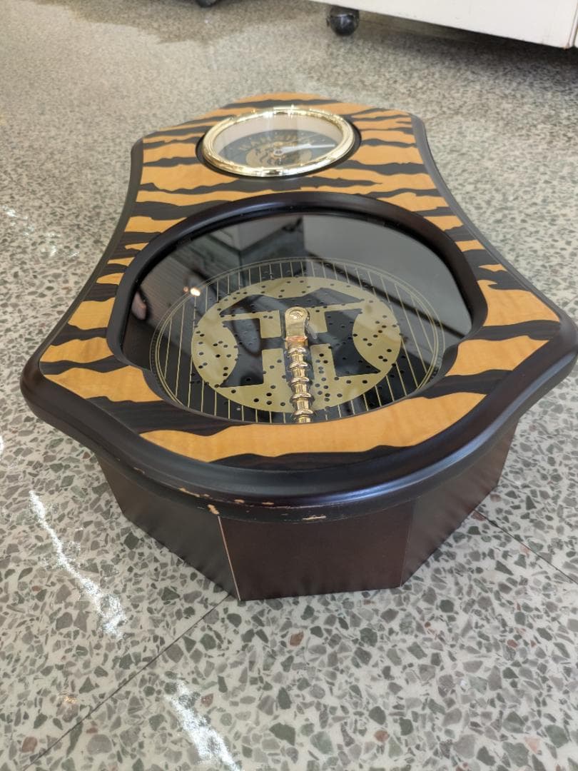 阪神タイガース　2003年優勝記念　オルゴール電波クロック