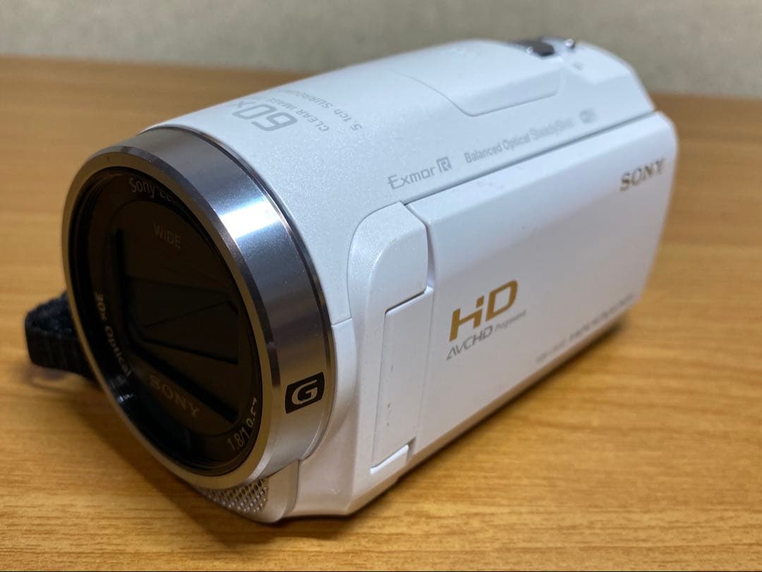 SONY HDR-CX680 ハイビジョン ハンディカム ホワイト　本体