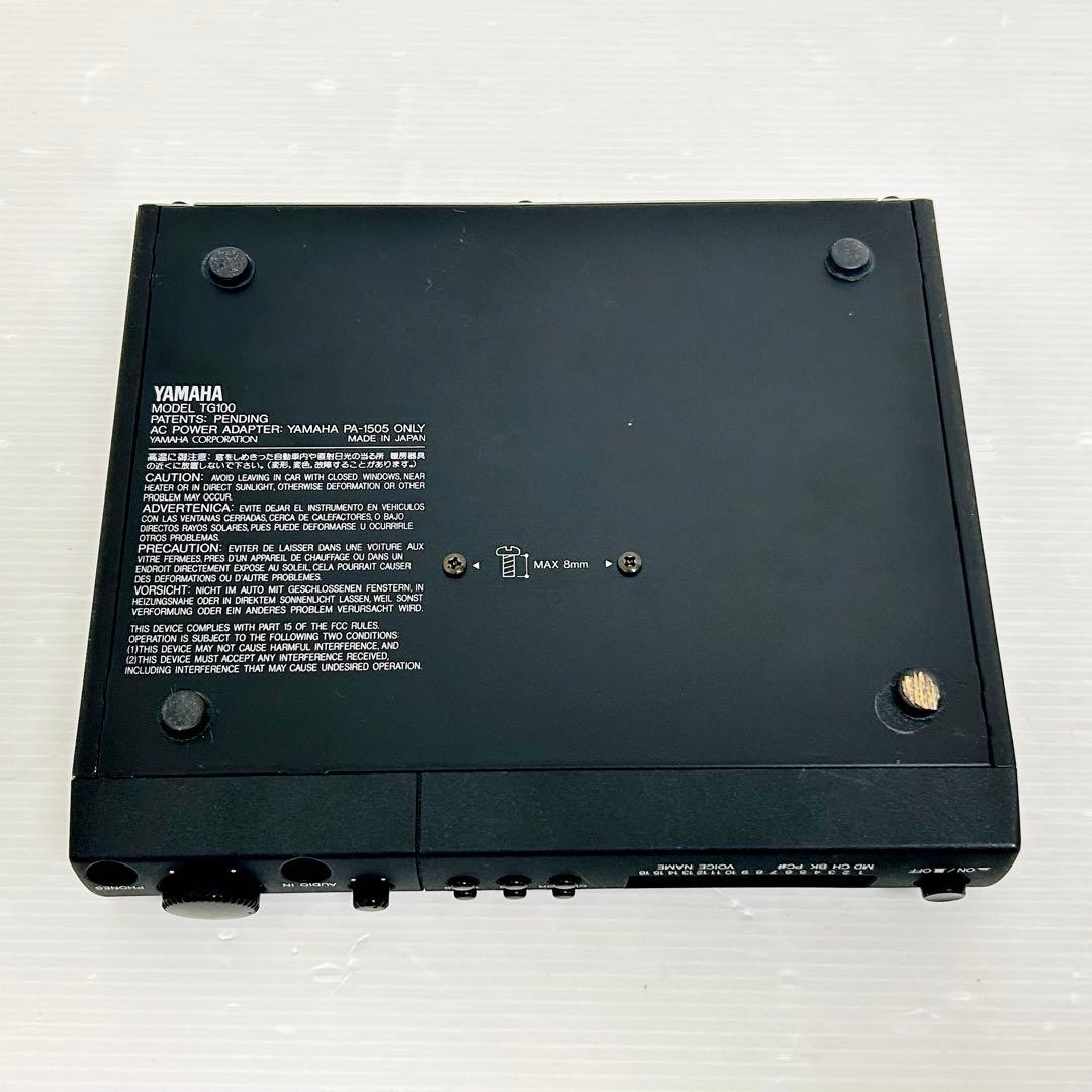 希少 YAMAHA TG100 トーンジェネレーター DTM 音源モジュール