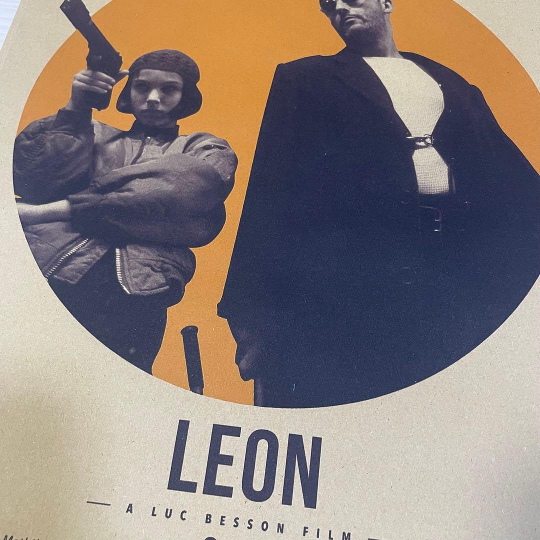 K510A3 レオン LEON 映画 ポスター ジャンレノ リュック・ベッソン