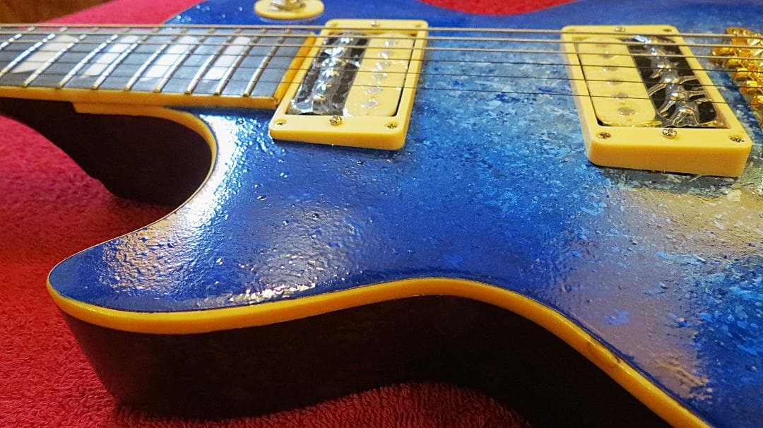 LPLH豪華仕様ラッカー塗装コイルタップBLアルニコVレフティ左