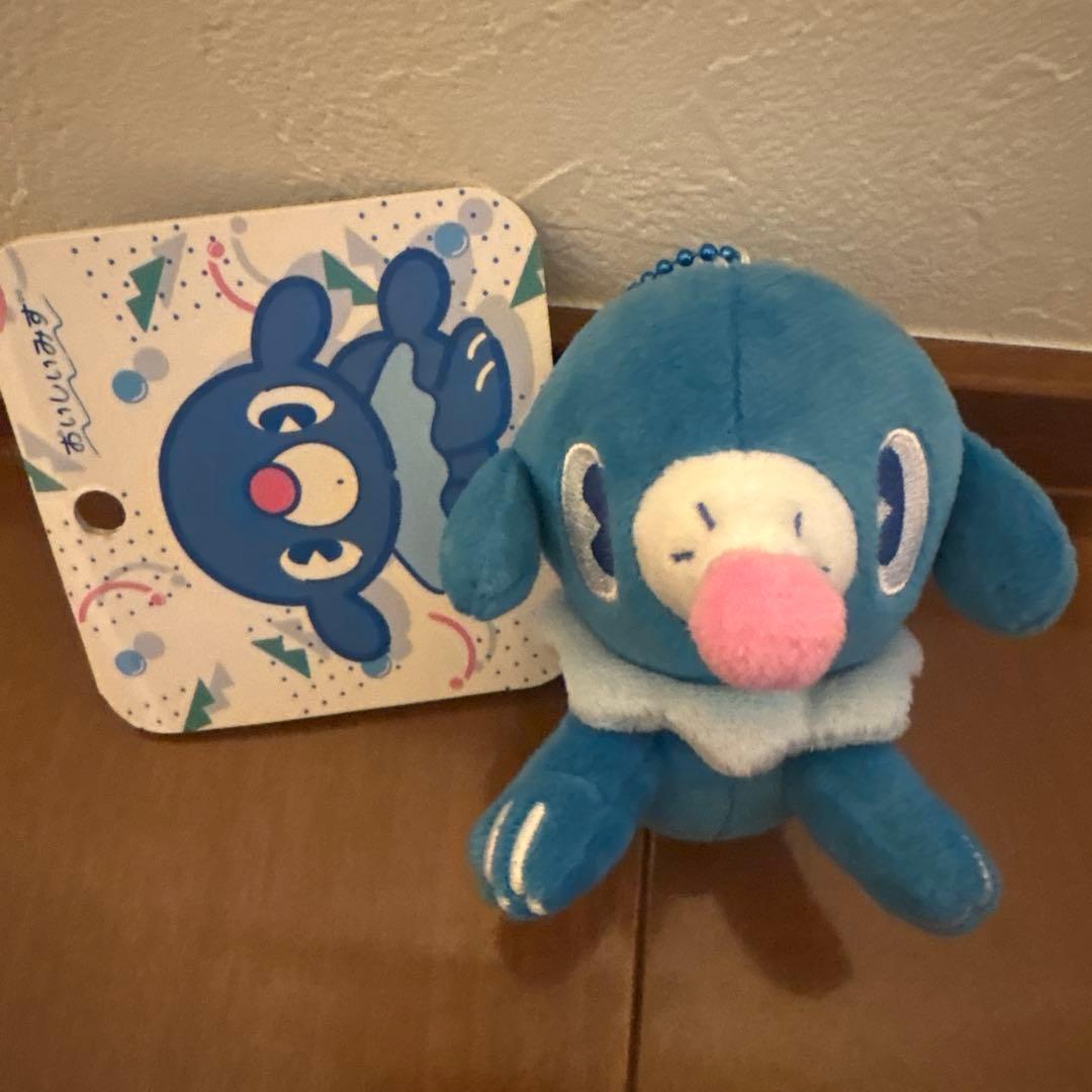 ポケモンセンター おいしいみず アシマリ ぬいぐるみ ボールチェーン