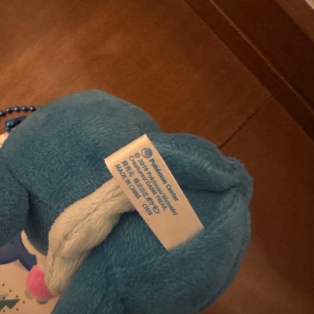 ポケモンセンター おいしいみず アシマリ ぬいぐるみ ボールチェーン