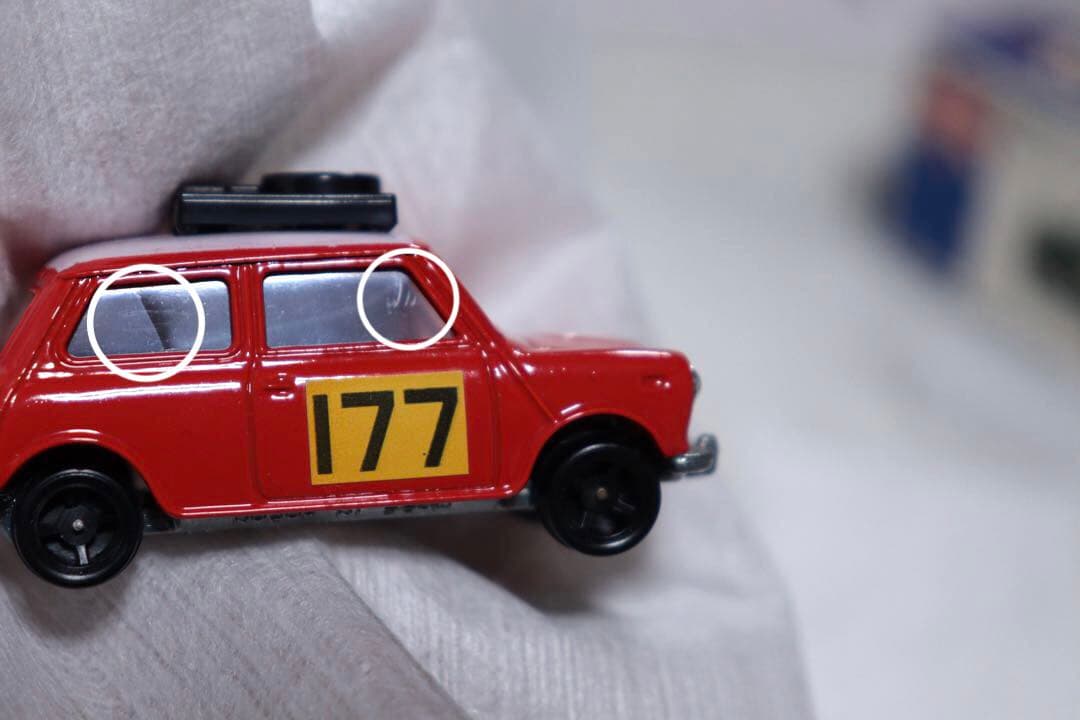 日本製　トミカ　外国車シリーズ　BLMC ミニ　クーパー　マークIII F8