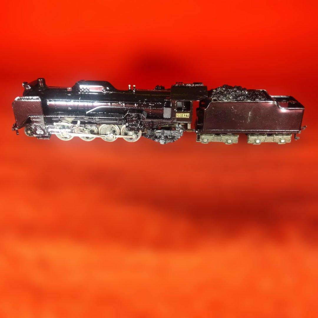 D51，動作確認済み、蒸気機関車、HOゲージ