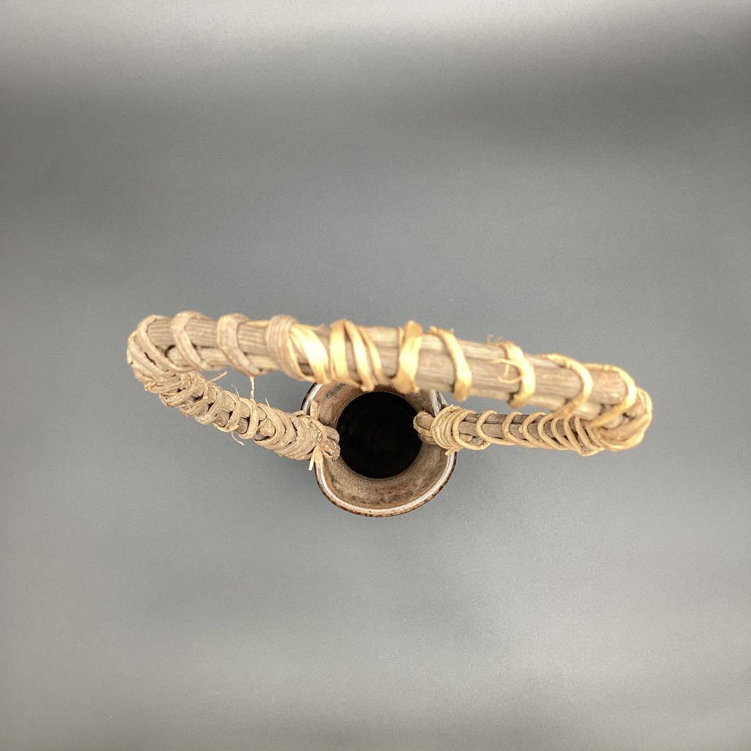 小石原焼 花入れ つる手花入 箱無し 工芸品