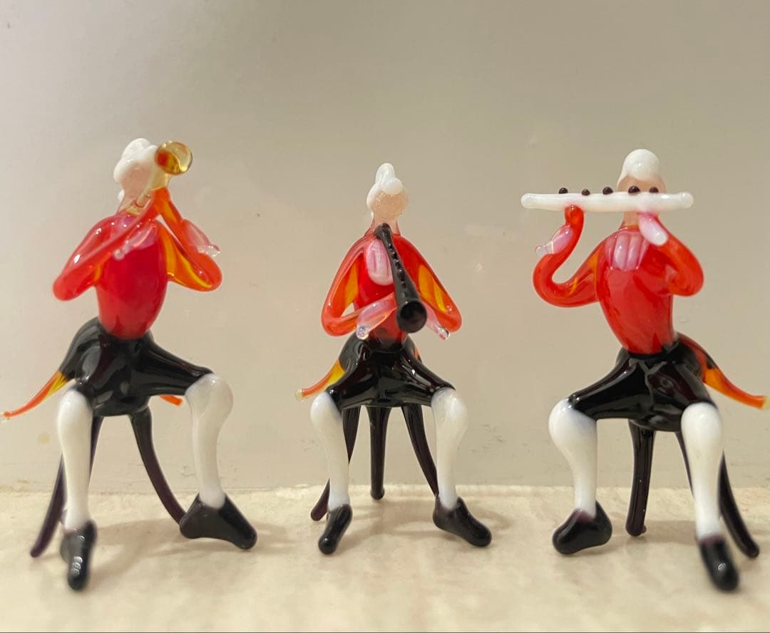 クラシック音楽家 ガラス細工 made in Taiwan