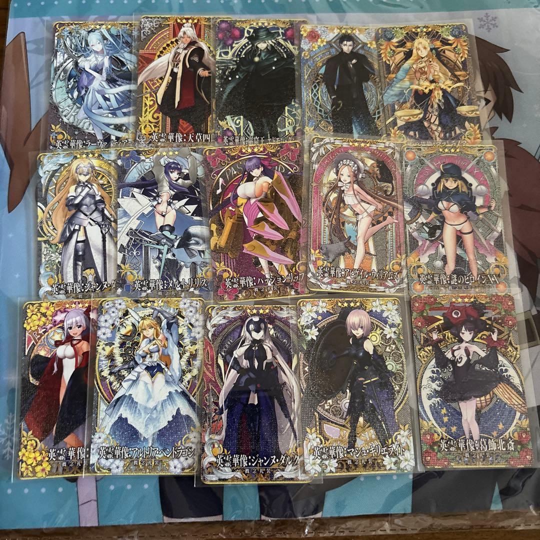 fgoアーケード 英霊華像　第三段階　コンプリート　106枚　フェイタル