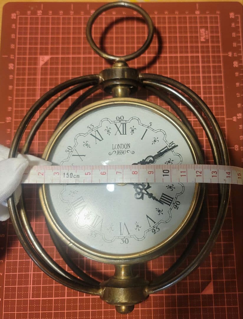 ★アンティーク★掛け時計　ヴィンテージ LOUISIANE（写真8枚目）