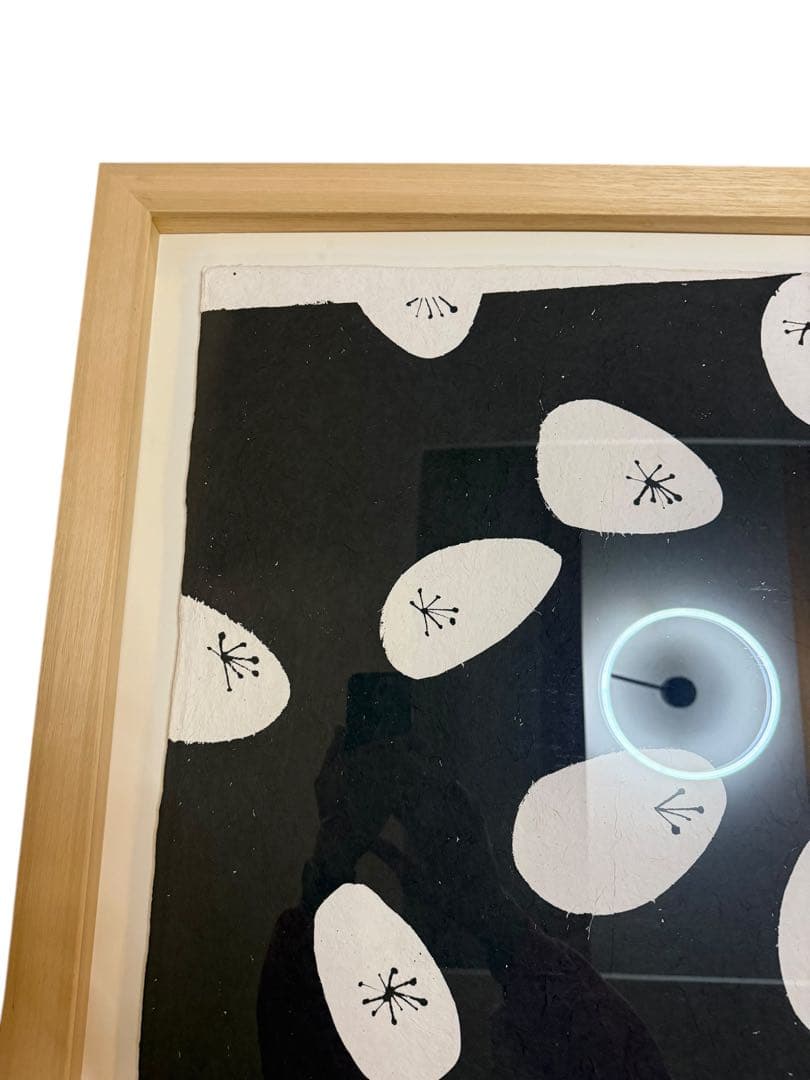 真作】額装済 SATO ASAMI サトウアサミ ジクレー 版画 black大