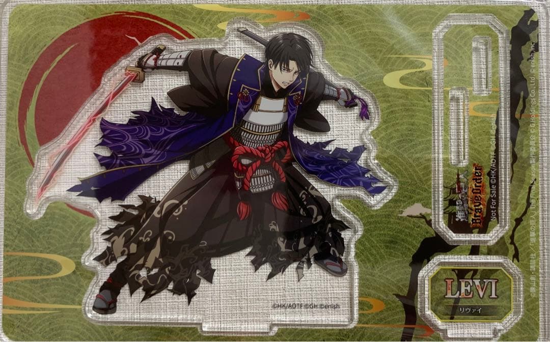 進撃の巨人 ブレオダ 【浮世装束】 リヴァイ アクリルスタンド