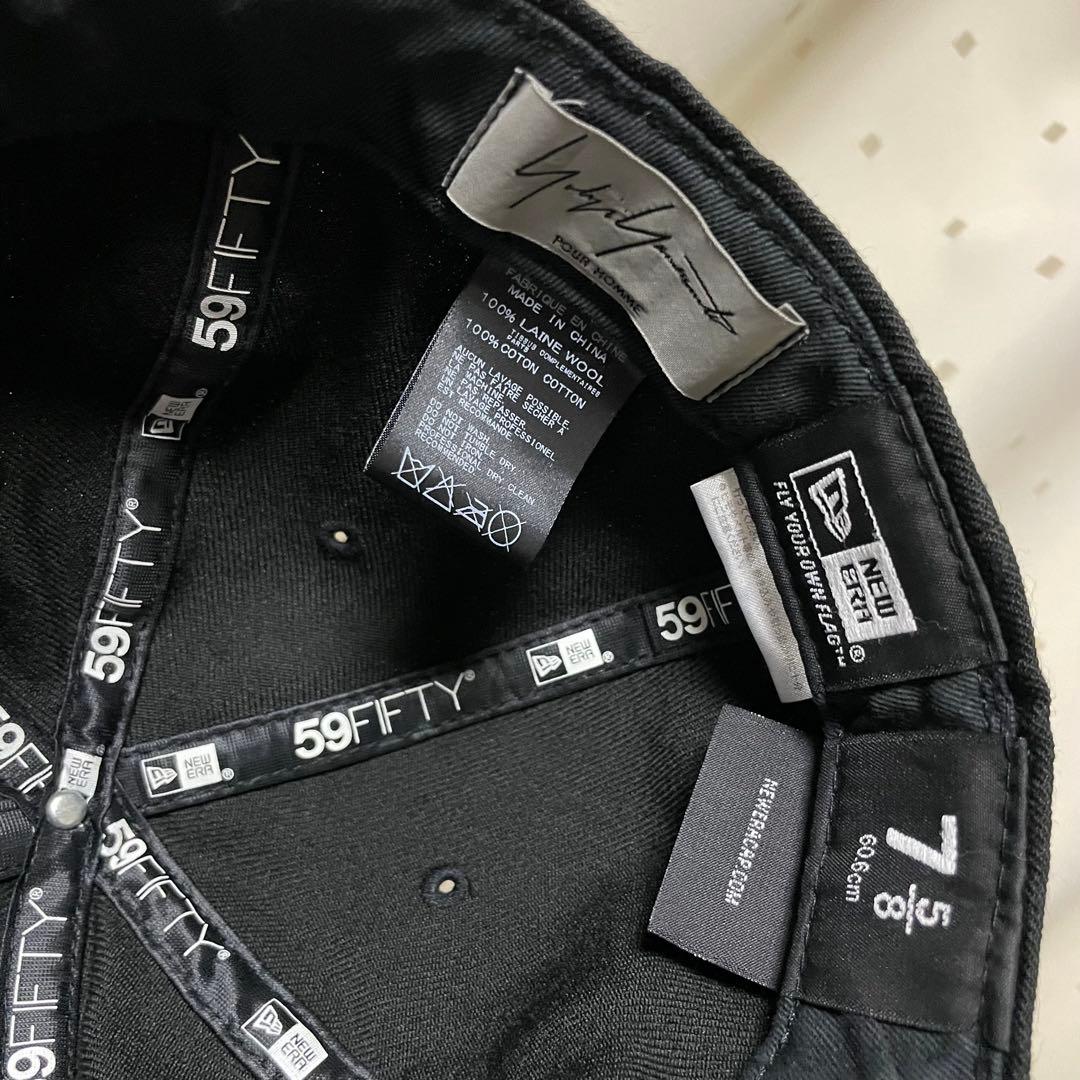 Yohji Yamamoto × New Era メタルプレート ウール cap - メルカリ