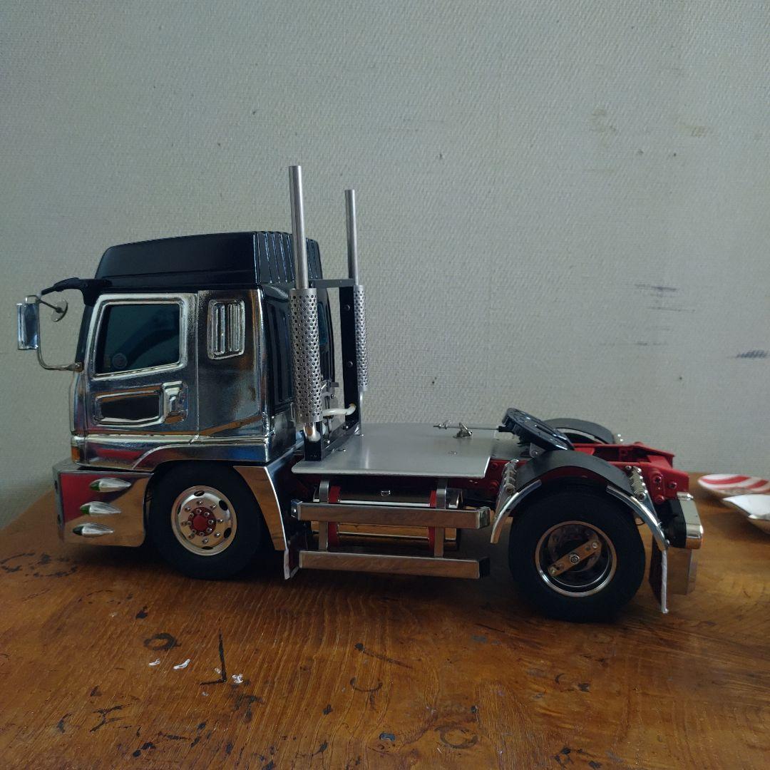 タミヤ1/14トレーラーヘッドデコトラムネトラキャビン タミヤ 1/14