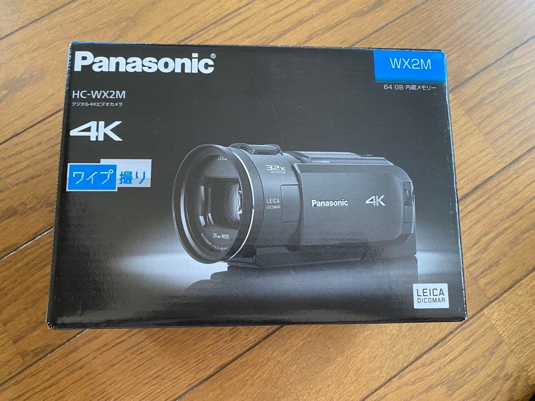 Panasonic ビデオカメラ HC-WX2M 付属品多数