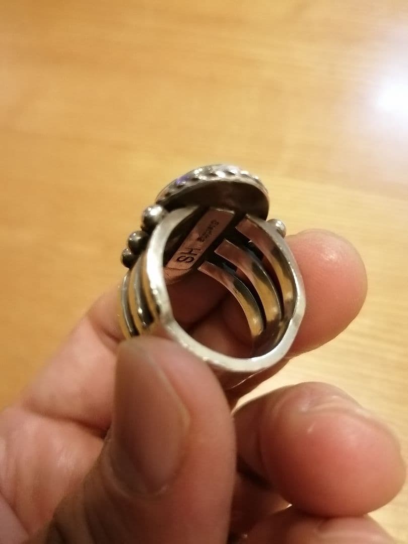 Herman Smith ハーマンスミス キングマンターコイズ リング！ナバホ