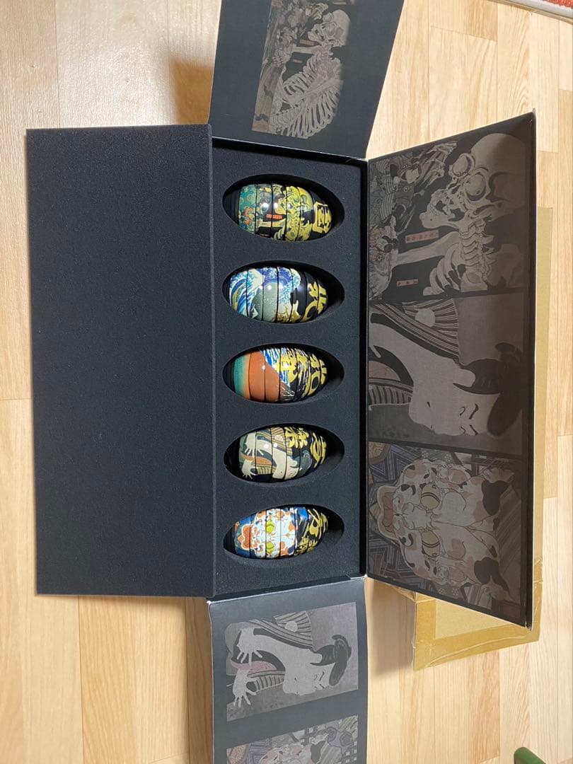 BUGARTS 浮世絵 ダンゴムシ 5個セット 北斎 写楽 国芳 歌川