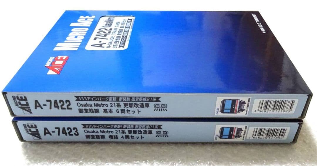 新品 大阪メトロ 21系 更新改造車 御堂筋線 10両 A7422 A7423