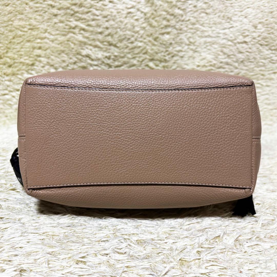 美品 コーチ アンディ トートバッグ ホースアンドキャリッジ デカロゴ