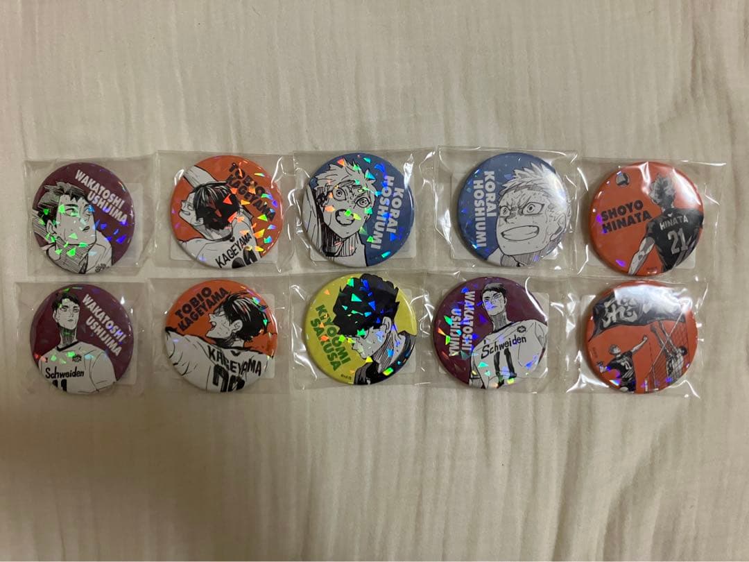 ハイキュー‼︎ 完全受注生産オールスター缶バッジ 全45種類セット