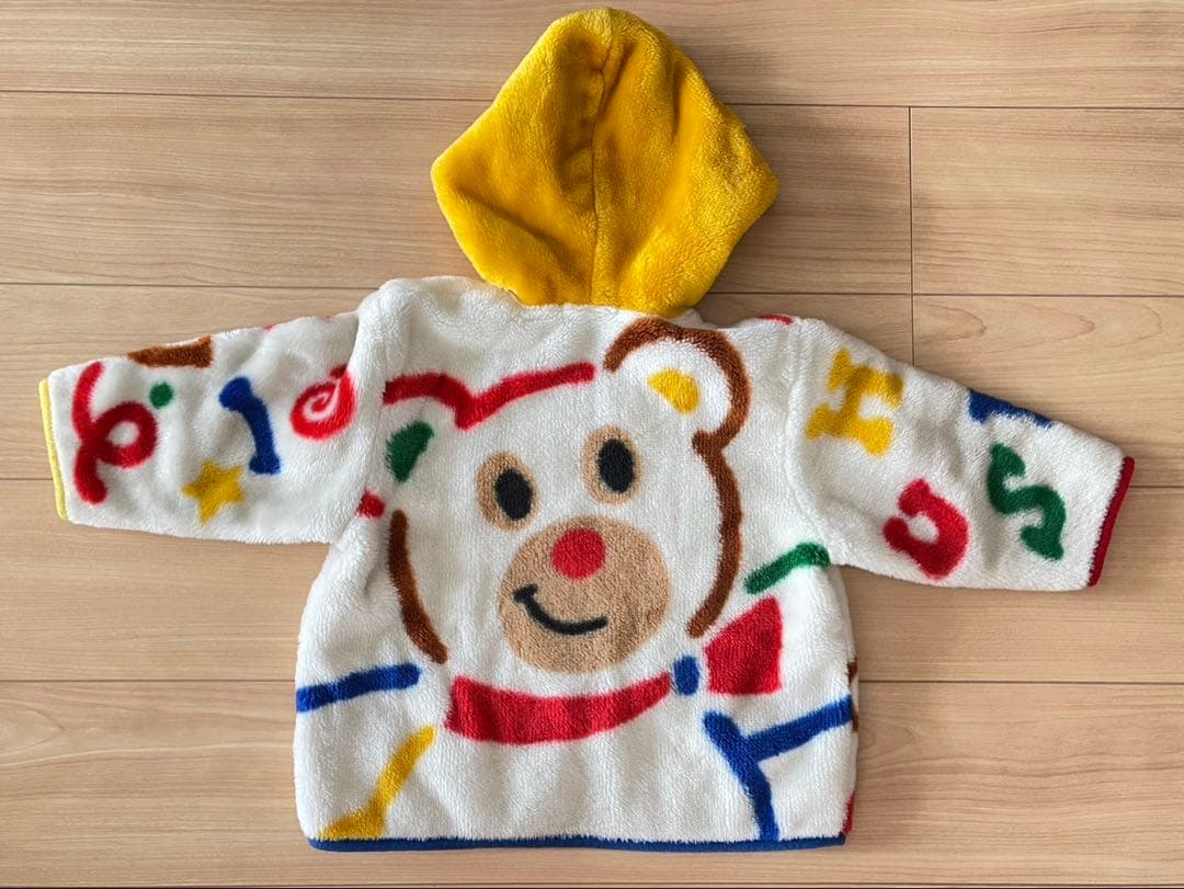 【美品】ミキハウスボアジャケット90 アウター　コート