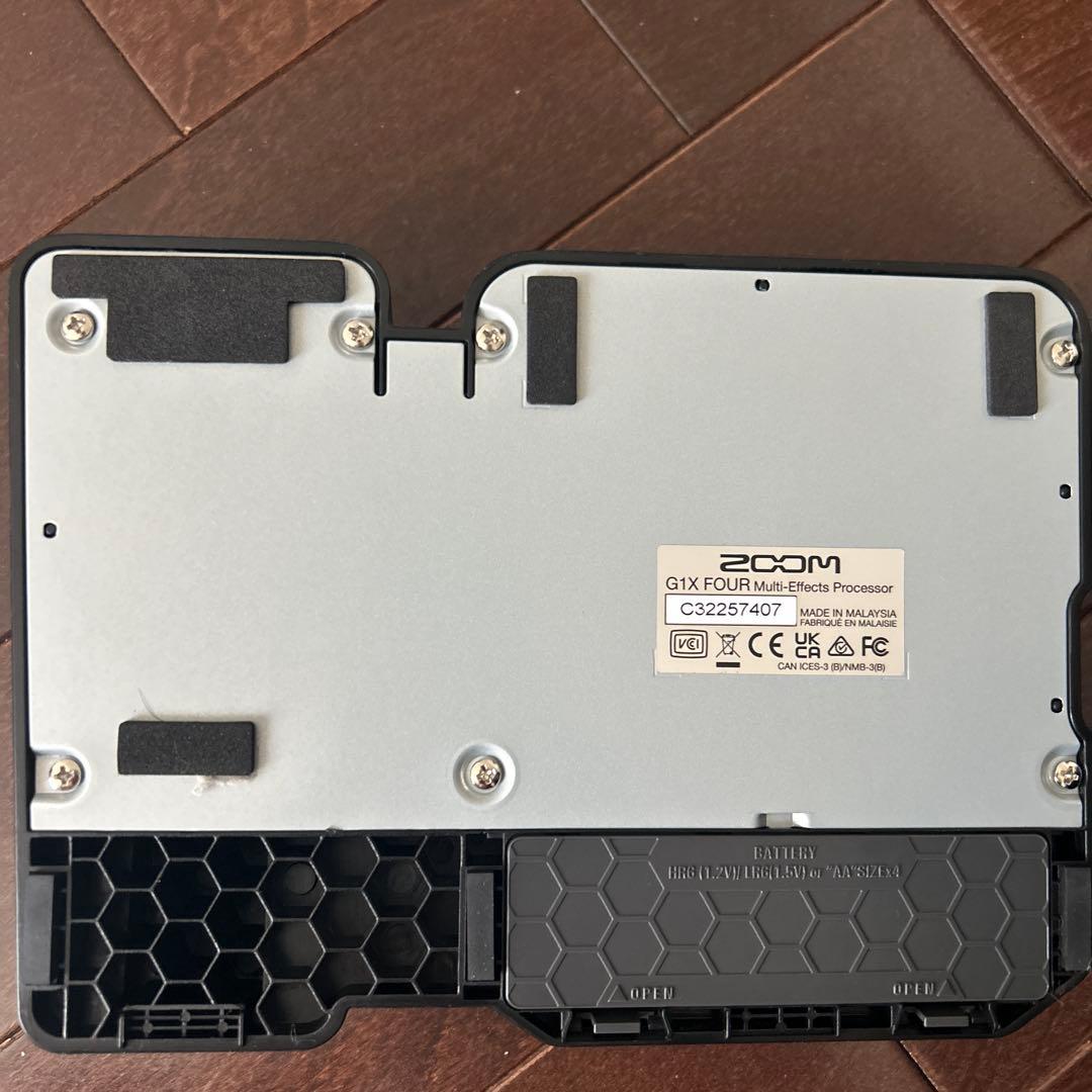通電確認済ZOOM G1X FOUR マルチエフェクター