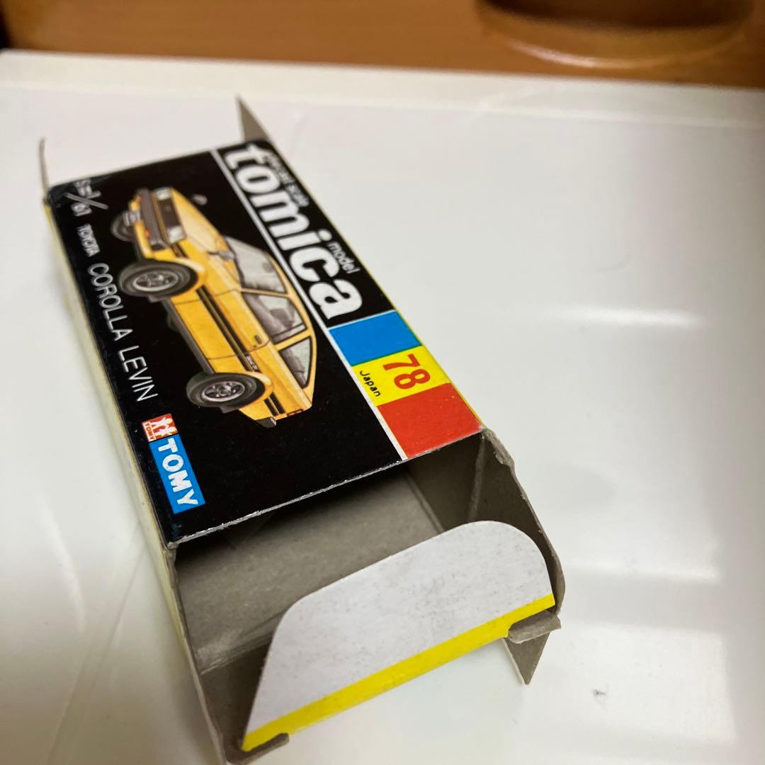 トミカ 78 トヨタ　カローラ　レビン　日本製