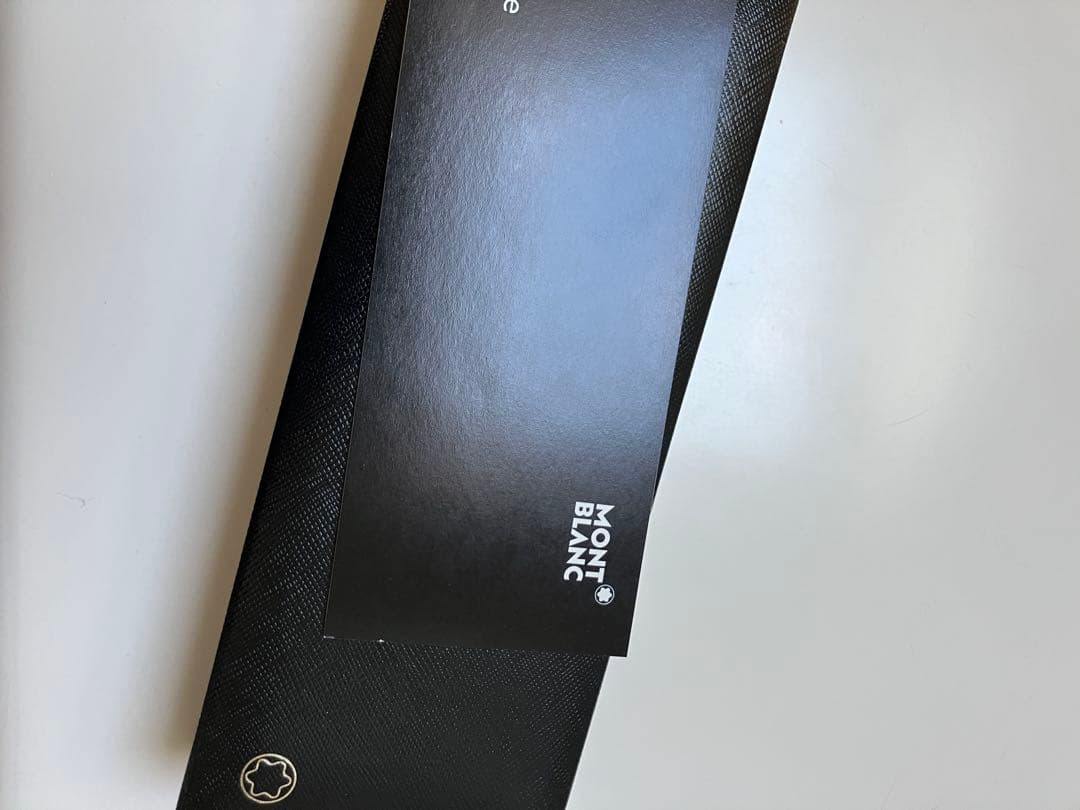 Montblanc ボールペン 黒 専用ケース付きの通販はau PAY マーケット