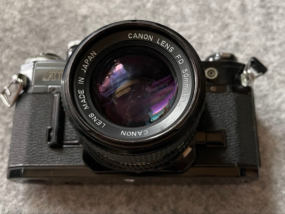 ☆Canon AE-1 フィルムカメラ + フラッシュ+パワーワインダー ほか