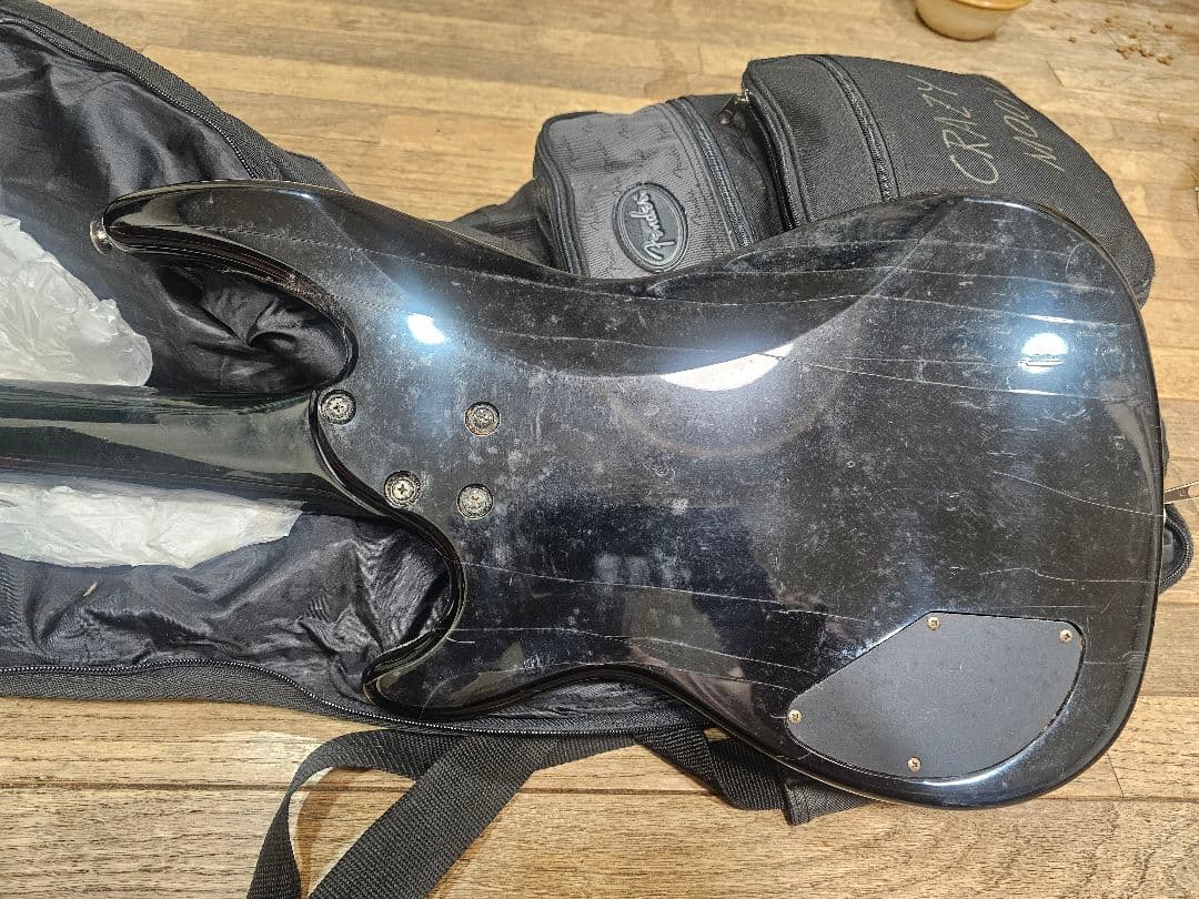 Greco ⭐️Spirits Of The Live 黒 塗装ヒビでジャンク