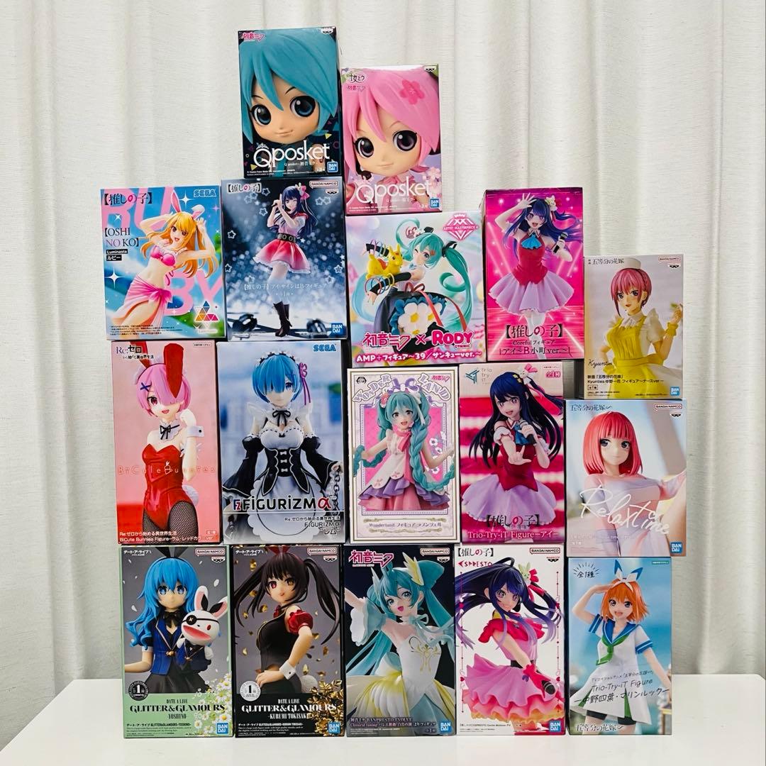 OneMall provides Mercari products: 美少女 フィギュア 17体 まとめ