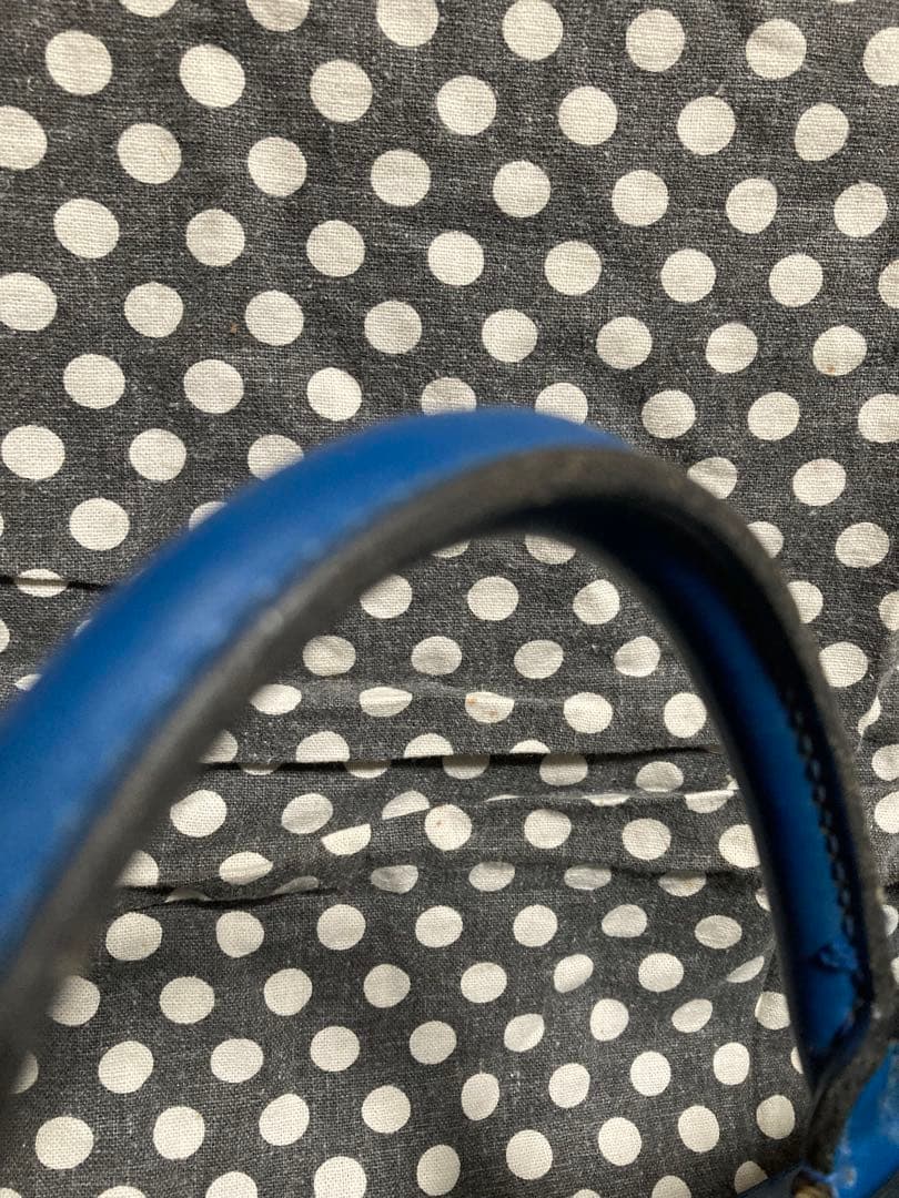 【LOUIS VUITTON】ハンドバッグ　サック トリアングル　エピ　ブルー