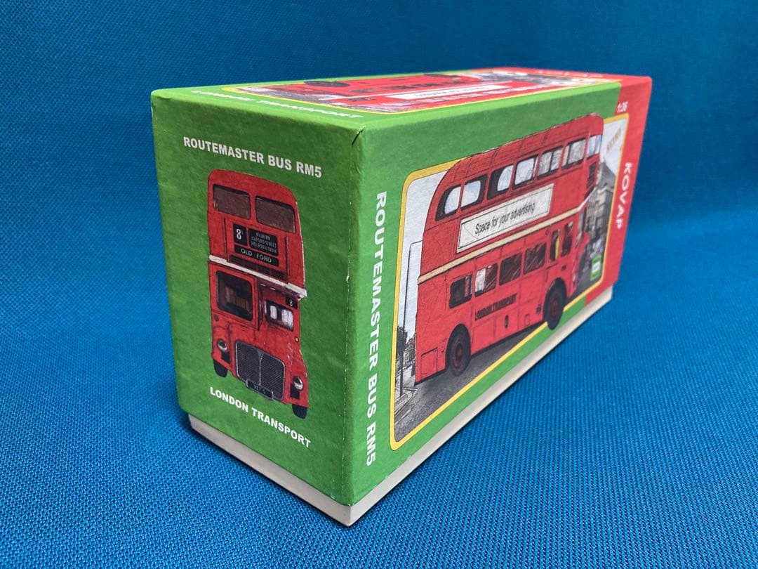 ブリキのおもちゃ　KOVAP レトロ　 ルートマスター RM5 ロンドンバス