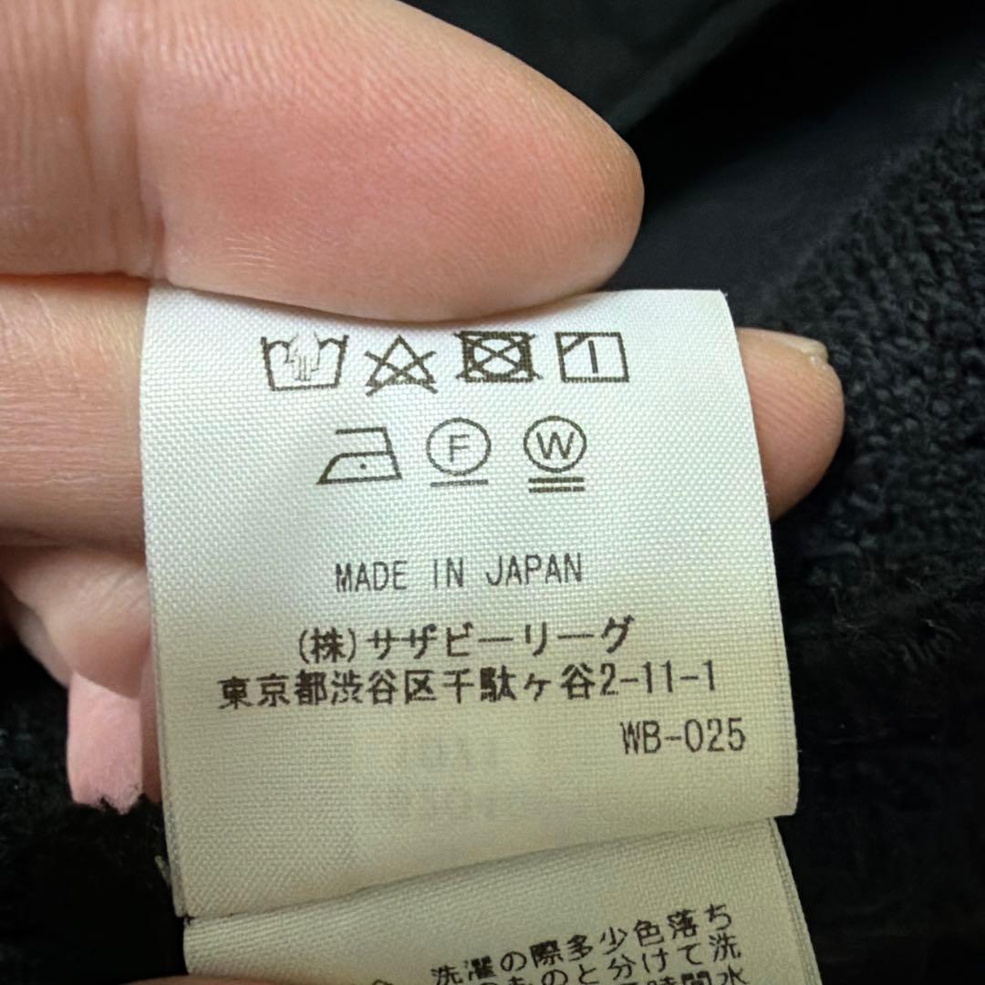 ロンハーマン　スウェットコーチジャケット　黒　Lサイズ　ロンハーマン　OVY