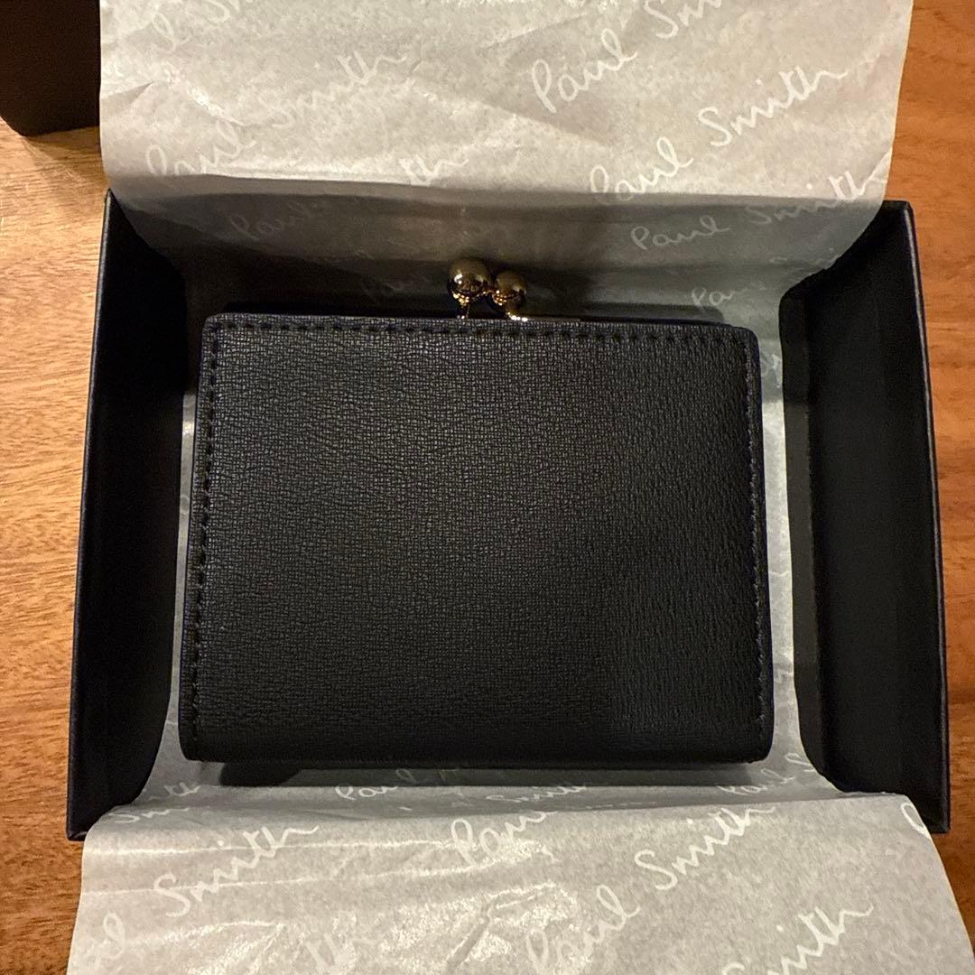 Paul Smith ブラック 三つ折り財布