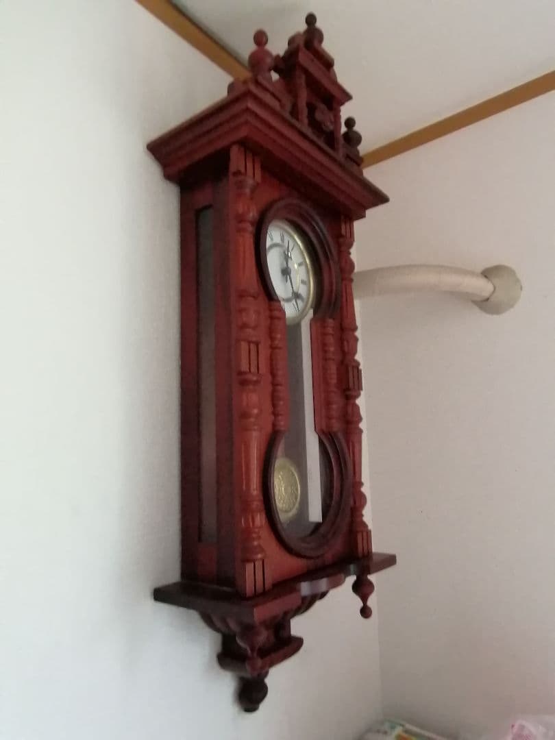 クラシック木製振り子時計