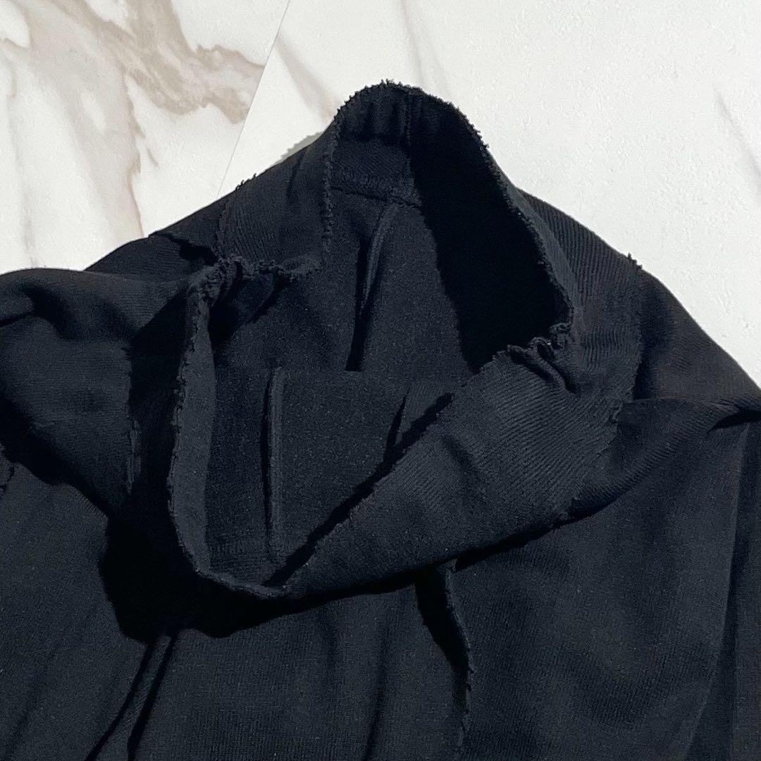 極美品 15AW◎イッセイミヤケ サルエルパンツ ストレッチ素材 ブラック 2