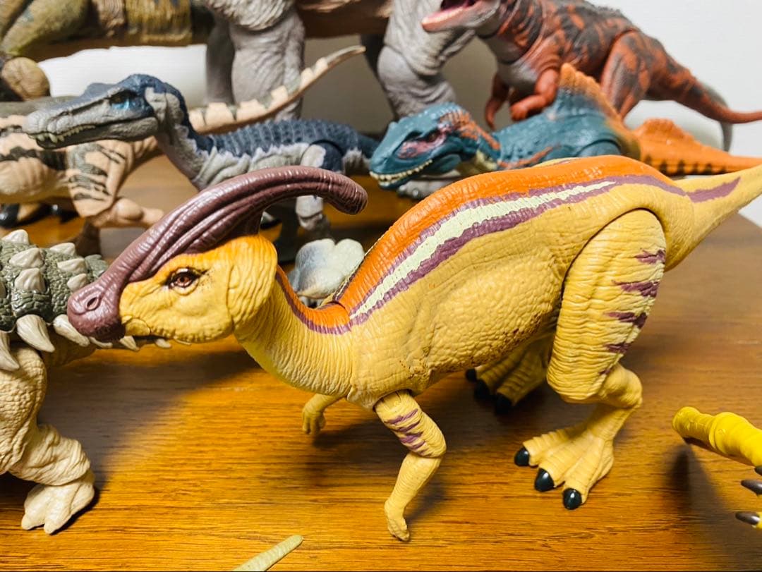ジュラシックパーク　ハモンドコレクション　フィギュア　恐竜　Tレックス　ラプトル