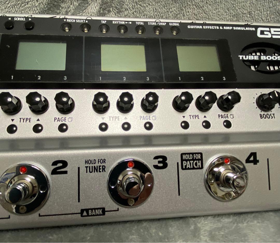 【中古】ZOOM G5 【マルチエフェクター】