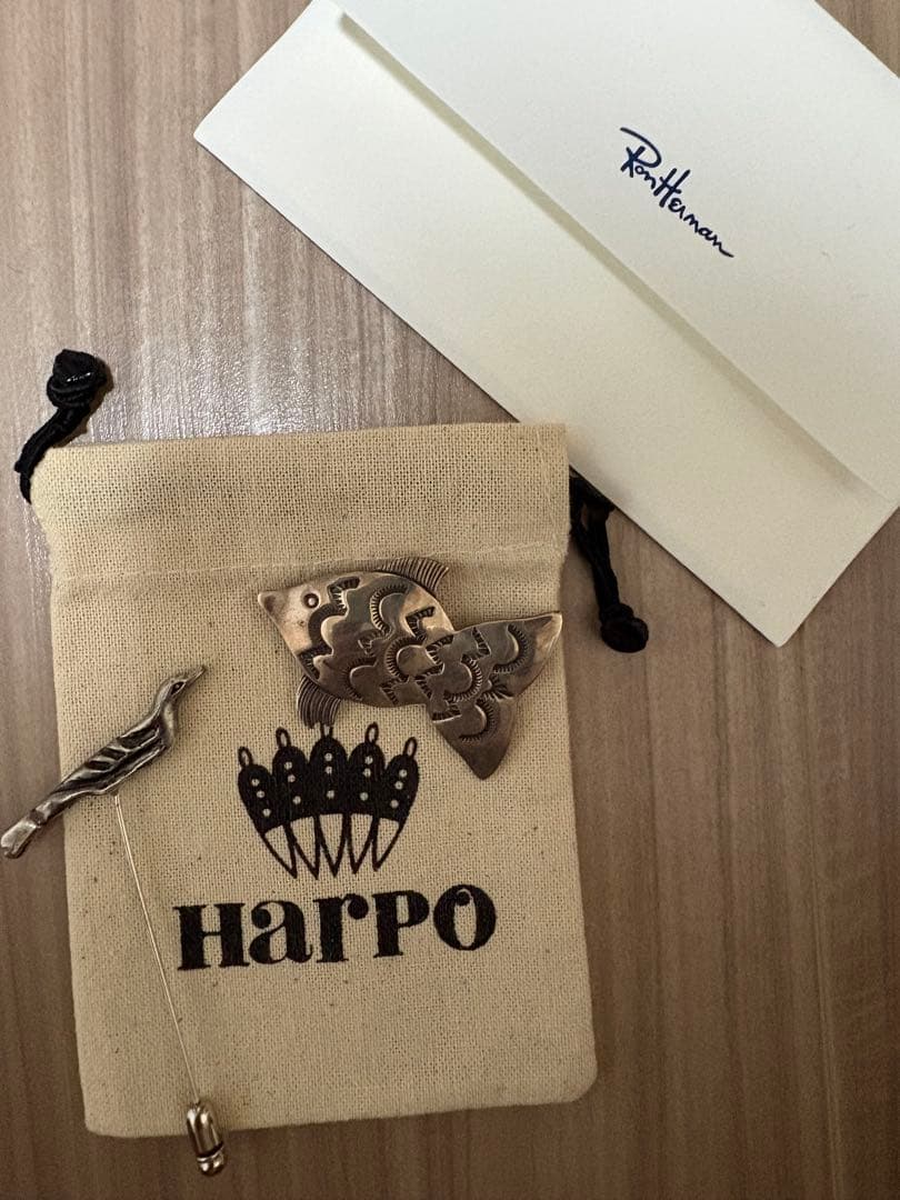 ロンハーマン ナバホ フィッシュブローチ