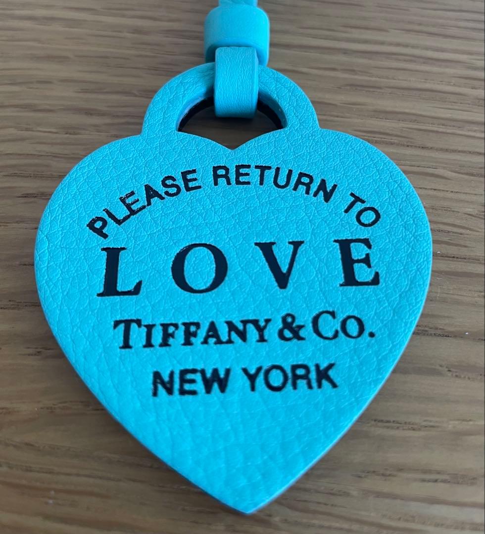 ティファニー Tiffany & Co. ハート型バッグチャーム