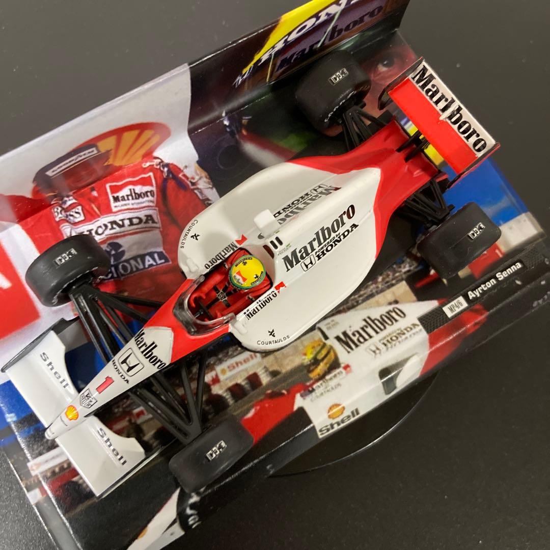 F1 マクラーレン MP4/6 アイルトンセナ ケースは ミニチャンプス