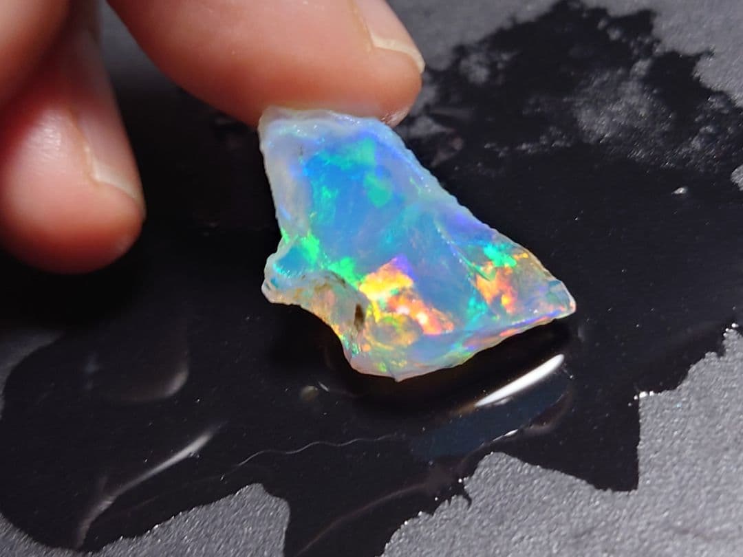 エチオピアウェロ産 チョーク オパール 原石 鉱物標本