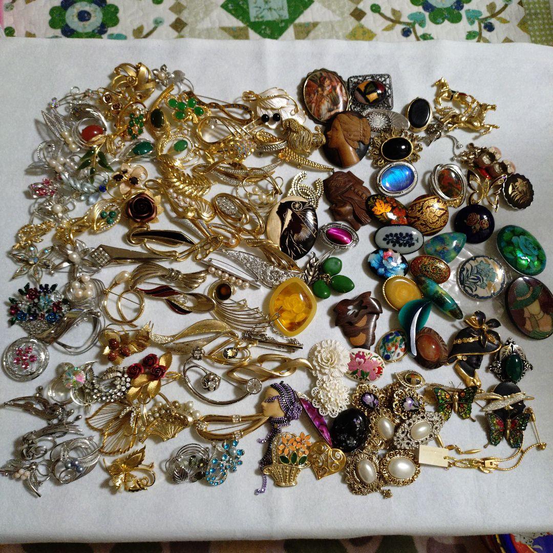 値下げ)ヴィンテージ レトロ ブローチまとめ売り