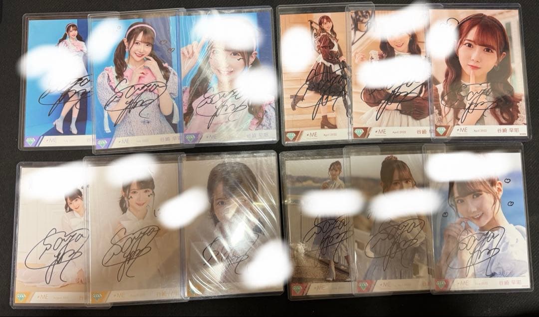 谷崎早耶　直筆　サイン　生写真